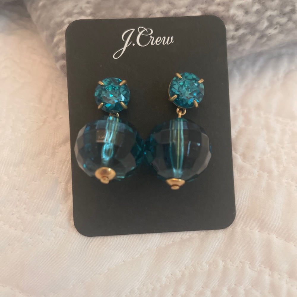 J.Crew fashion statement, earrings new with tag